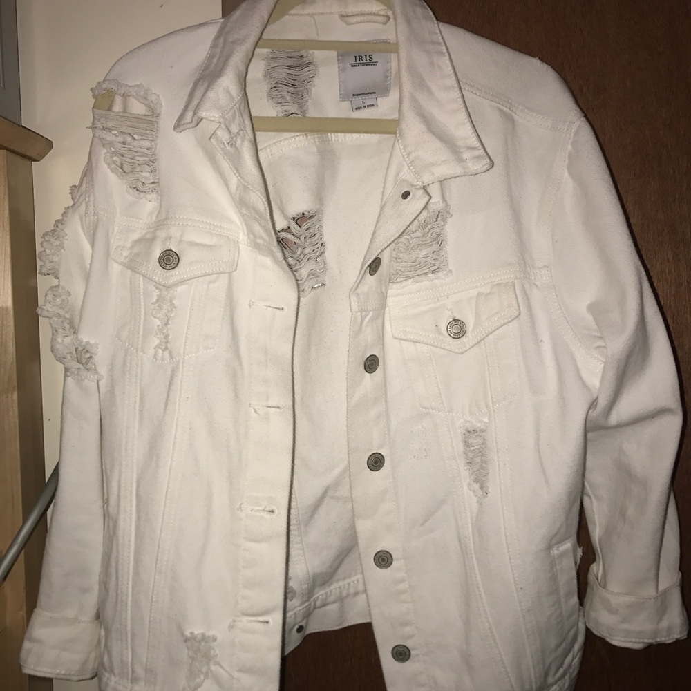 White denim jacket - Picture 1 of 1
